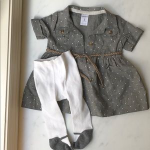 Dress and tights set